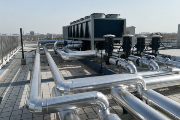 KASG-240 Heat Pump Chiller Installation at Hospital Operating-Room Complex