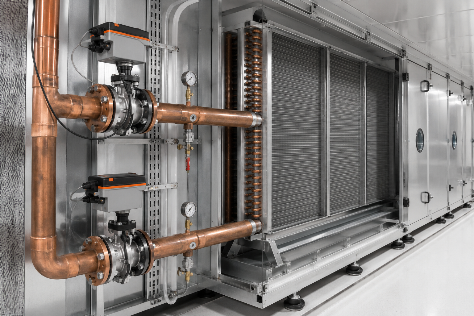DCC and MAU Synchronized Commissioning and Valve Strategy