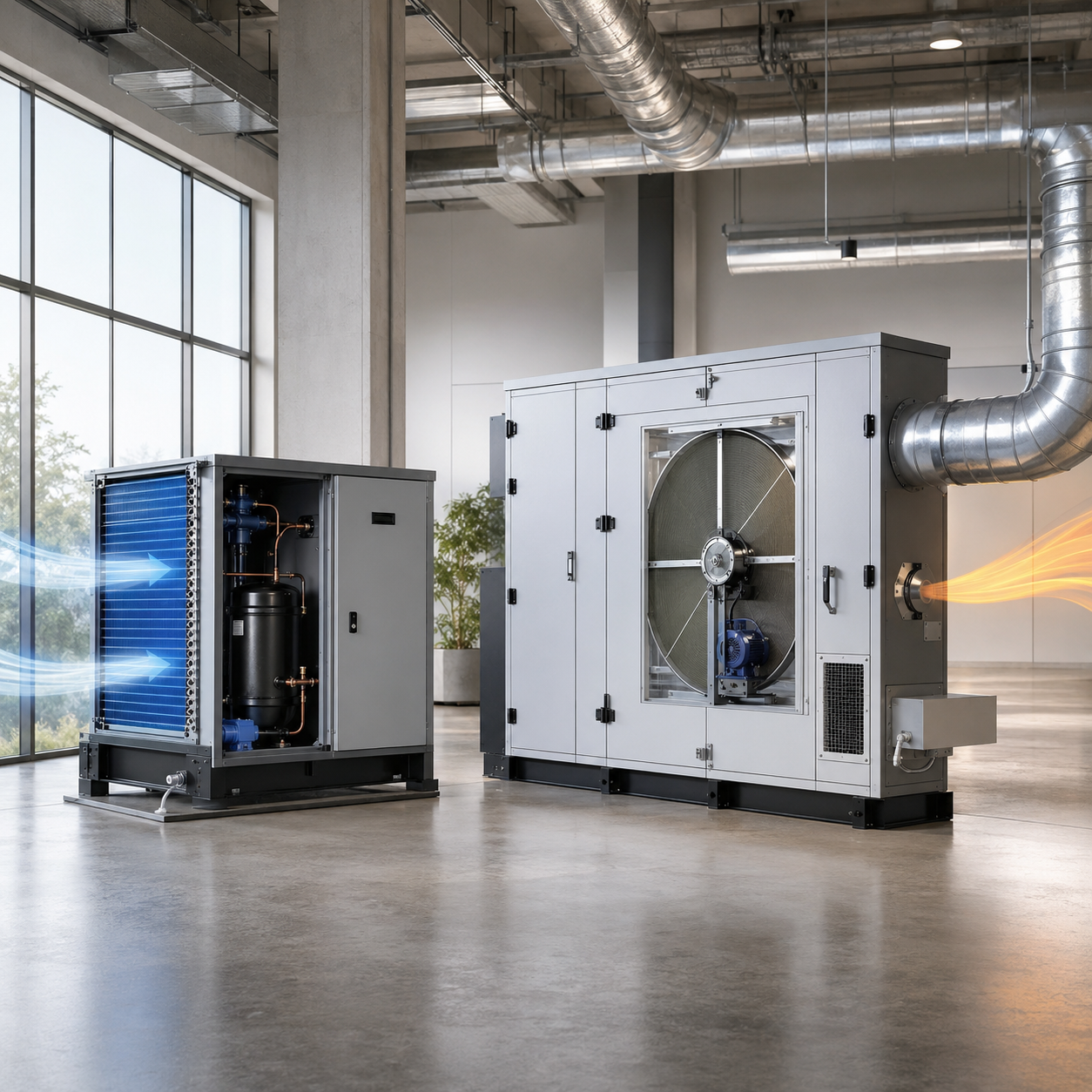 Desiccant vs Refrigerant Dehumidification