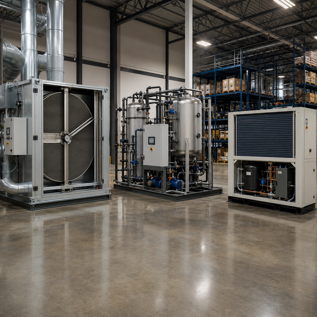 Rotary Wheel vs Liquid Desiccant vs Refrigerant