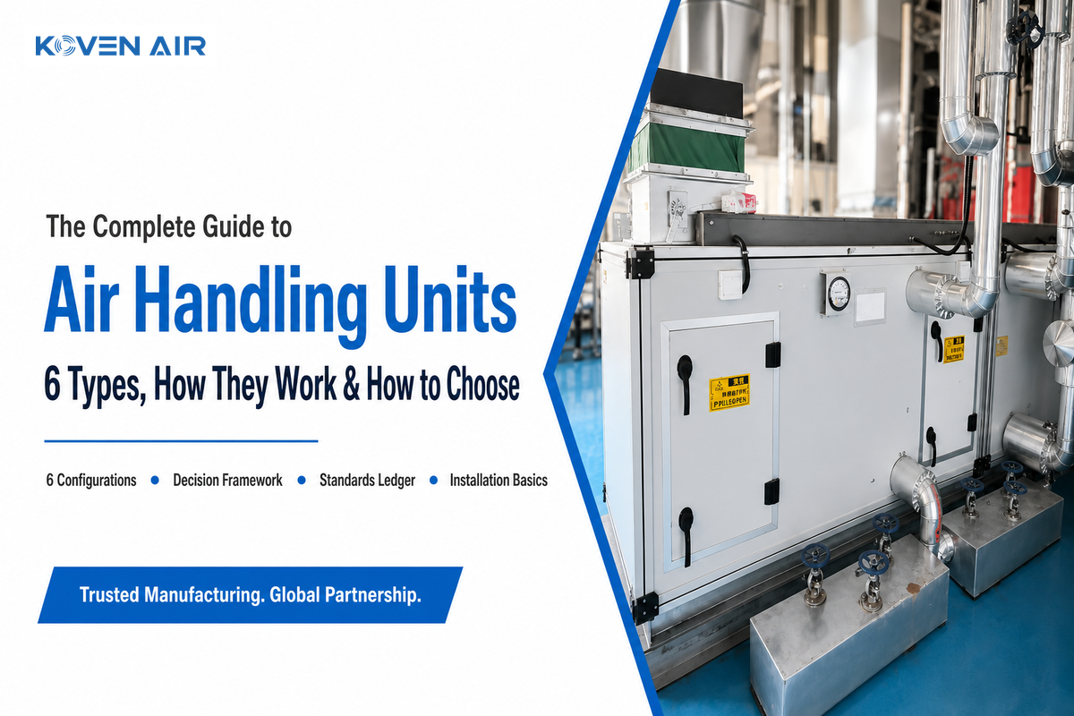 Air Handling Units: 6 Types, How They Work & How to Choose