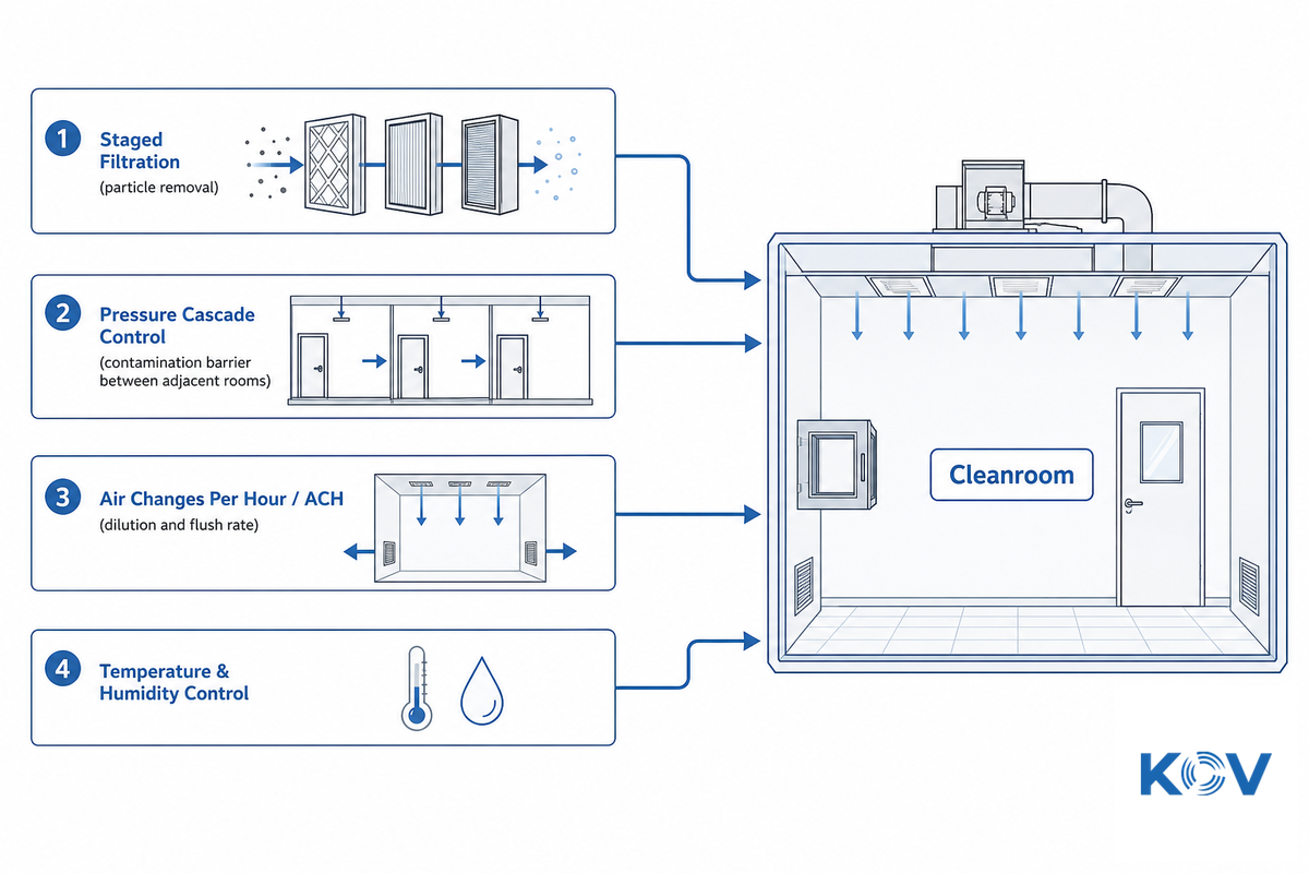What Is a Cleanroom HVAC System? — Koven Air