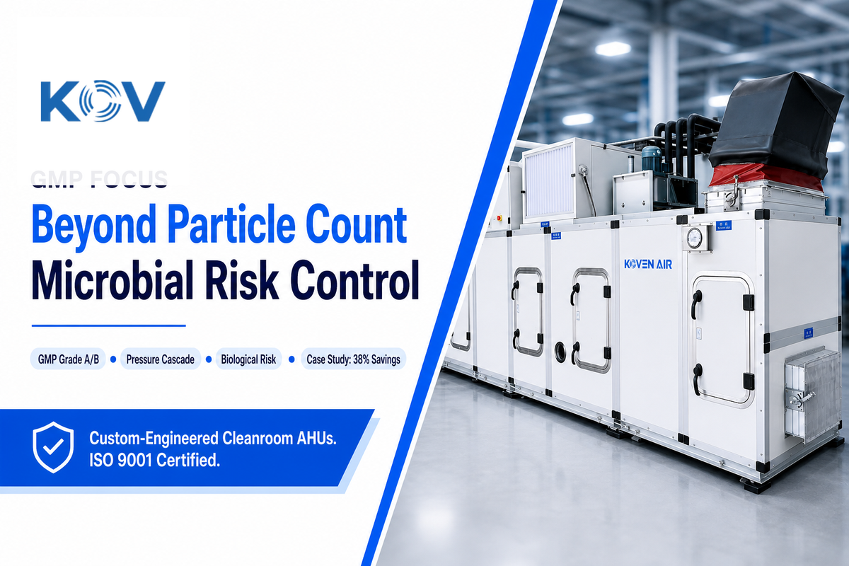 Why Pharma & Biotech Facilities Need a Different HVAC Approach — Koven Air