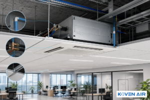 Commercial Cassette Air Conditioner: DX vs Hydronic Guide