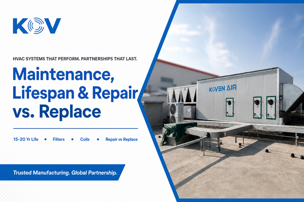 Maintenance, Lifespan & Repair-vs-Replace — Koven Air