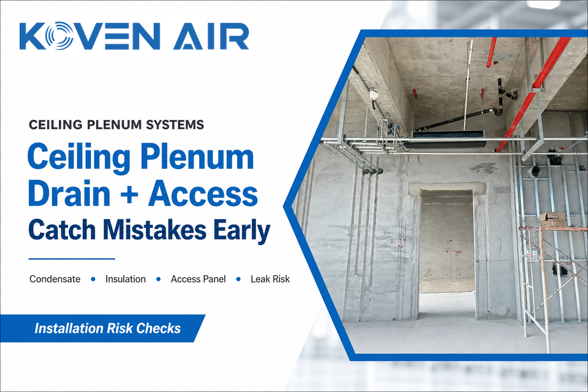 Condensate, Insulation, and Service Access Mistakes to Catch Early — Koven Air