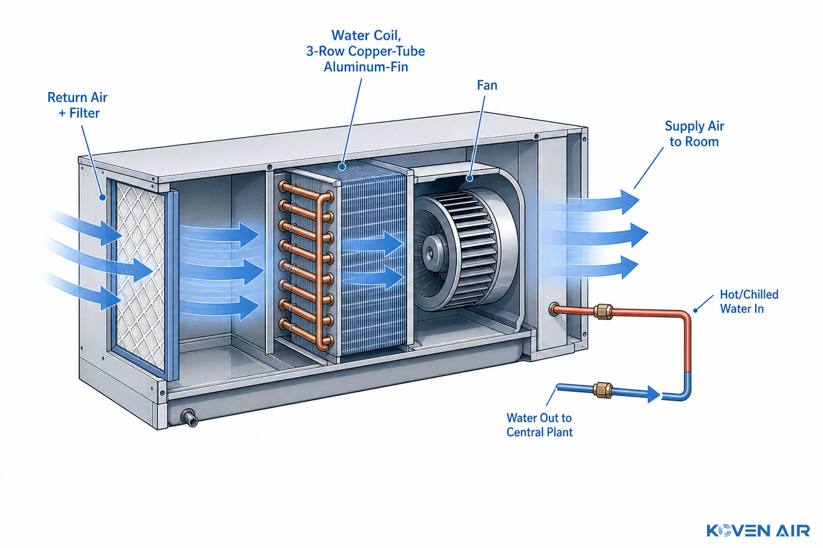 How Fan Coil Units Actually Work — Koven Air