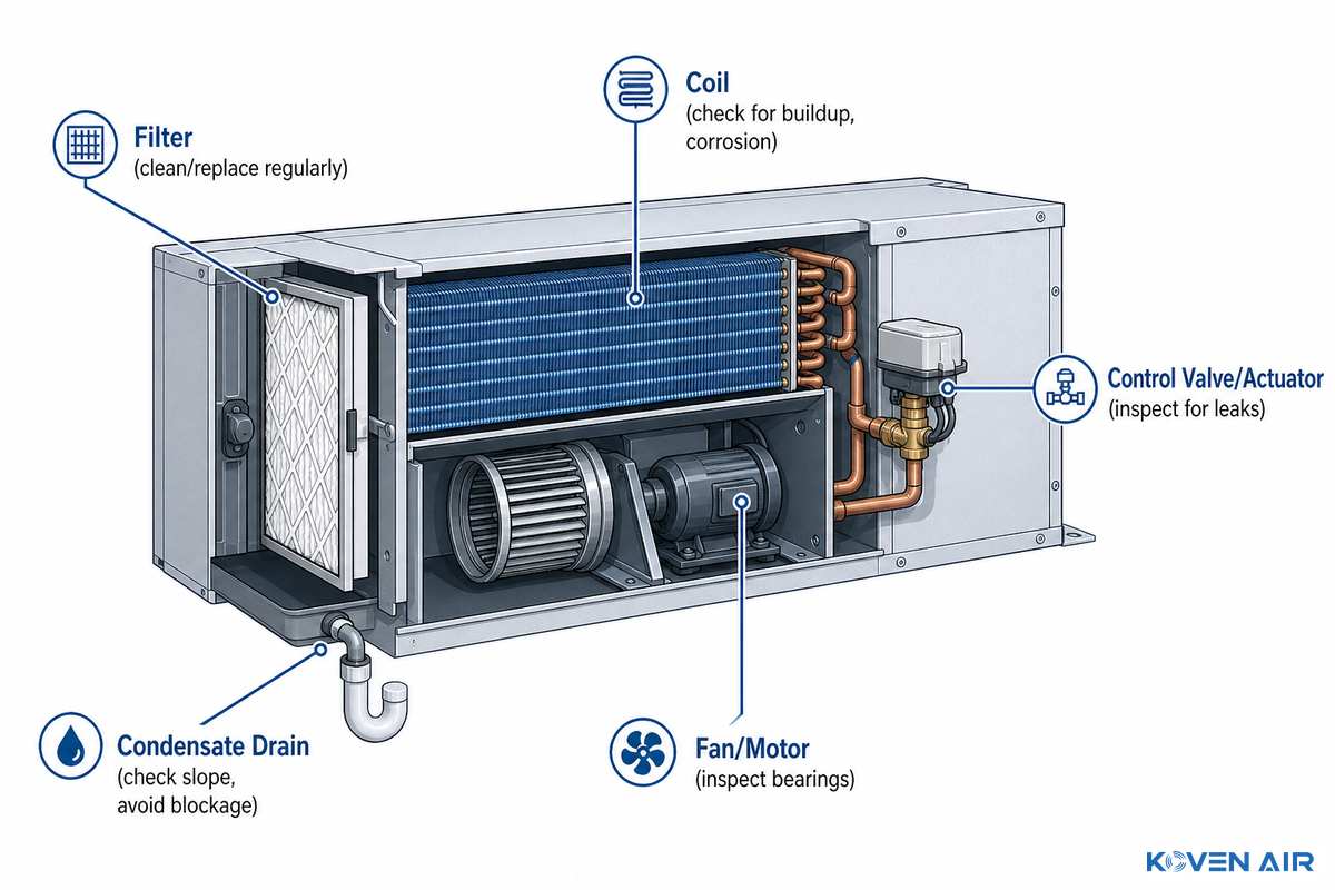 Fan Coil Unit Limitations and Maintenance Basics — Koven Air