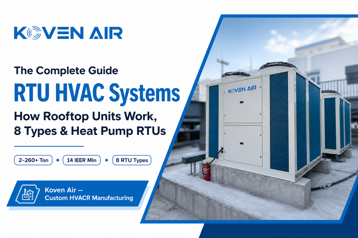 RTU HVAC Guide (2026): What It Is, Types & How It Works