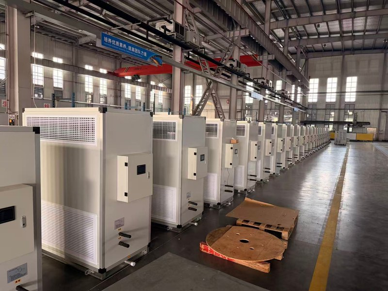 Koven AHU casing appearance inspection before factory acceptance