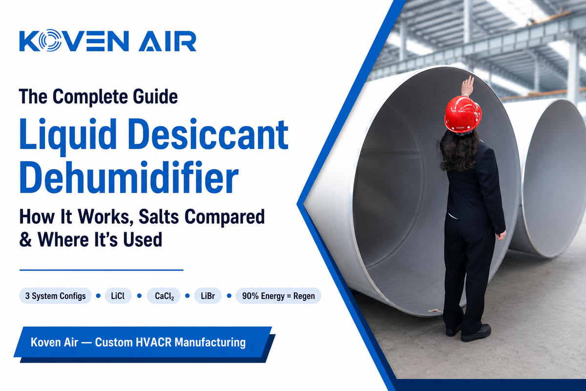 Liquid Desiccant Dehumidifier: How It Works [2026 Guide]