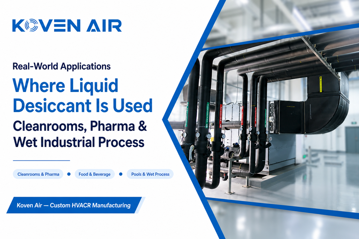 Where Liquid Desiccant Dehumidification Is Used — Koven Air