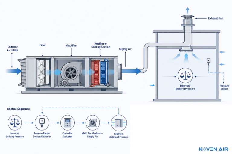 Make-Up Air Unit (MAU): 9 Design & Commissioning Checks