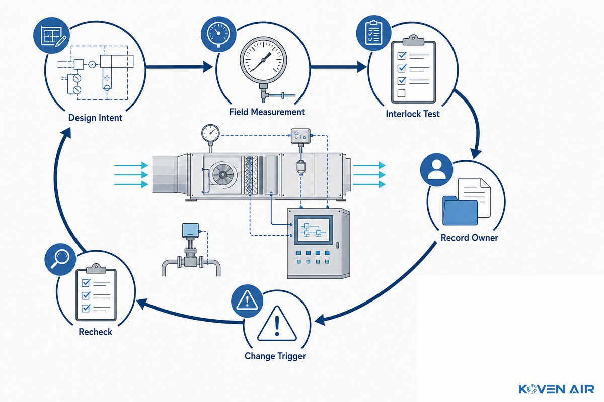 Commissioning Evidence and Project Change Control - Koven Air