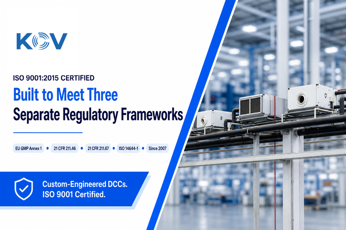 Which Standards Govern Dry Coil Use in GMP HVAC? — Koven Air