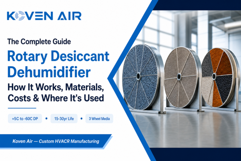 What Is a Rotary Desiccant Dehumidifier? How It Works