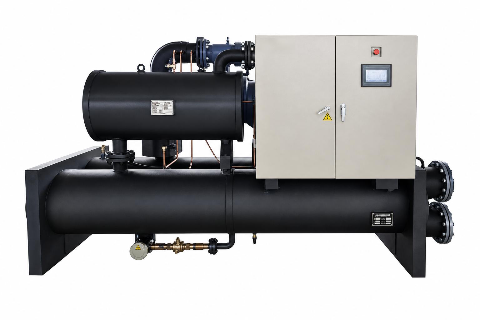 Water-cooled screw chiller