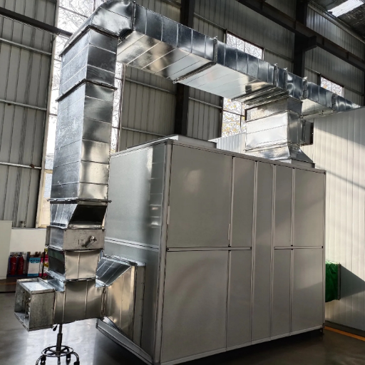Ventilating with 100% outdoor air diagram