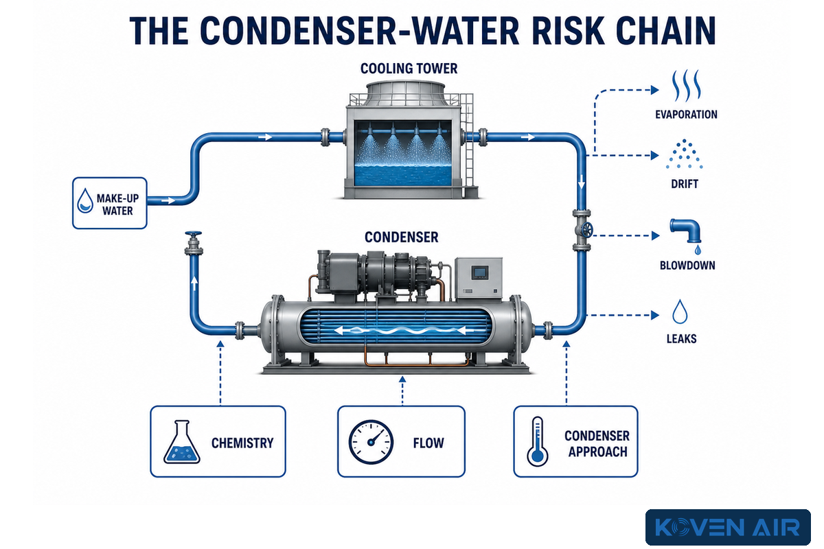 6. Condenser Water and Cooling Towers: What Can Go Wrong? — Koven Air