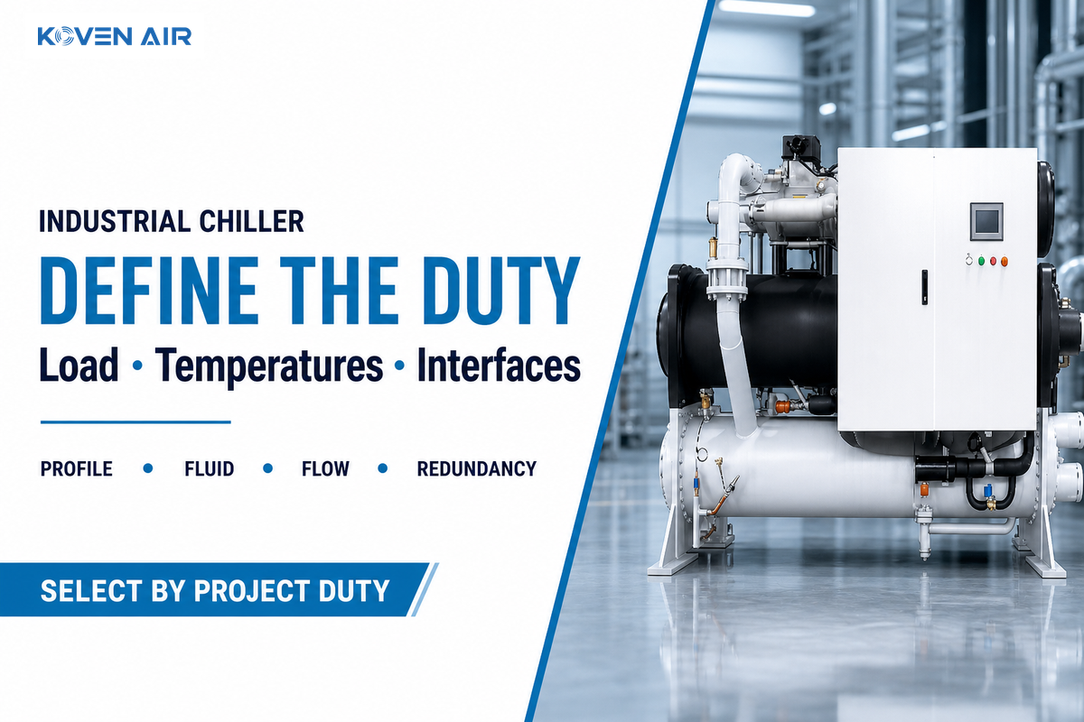 7. How Do You Select an Industrial Water-Cooled Chiller? — Koven Air