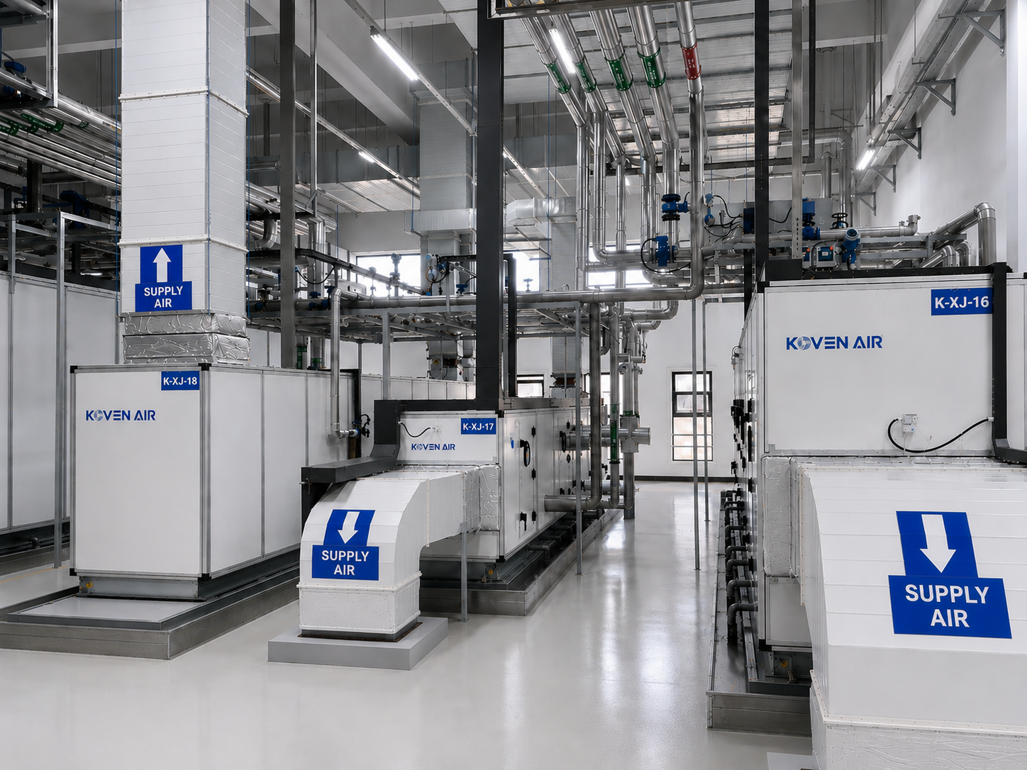 Koven Air EC Fan AHU Performance vs Traditional