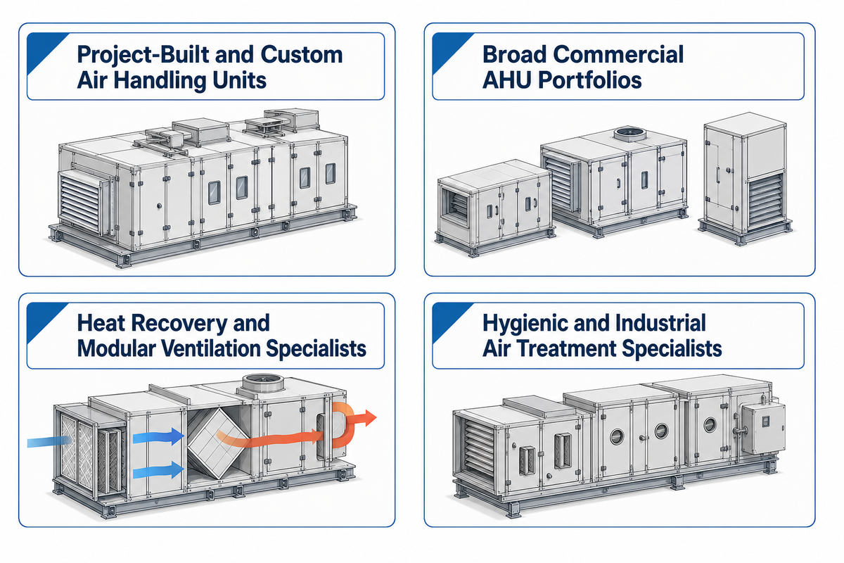 20 Air Handling Unit Manufacturers at a Glance — Koven Air