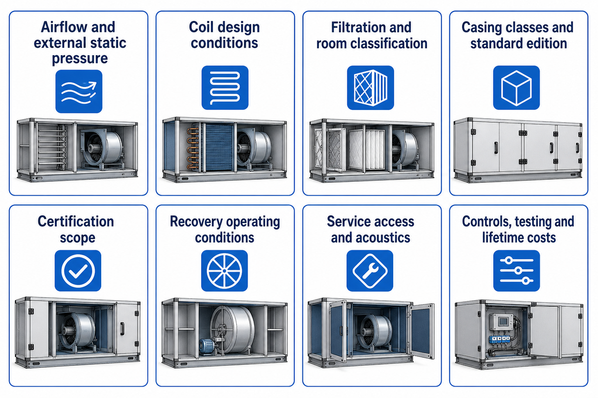 Eight Checks Before You Request an AHU Quote — Koven Air
