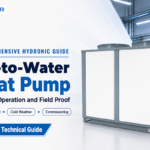 Air-to-water heat pump guide to hydronic fit, cold-weather operation and commissioning evidence