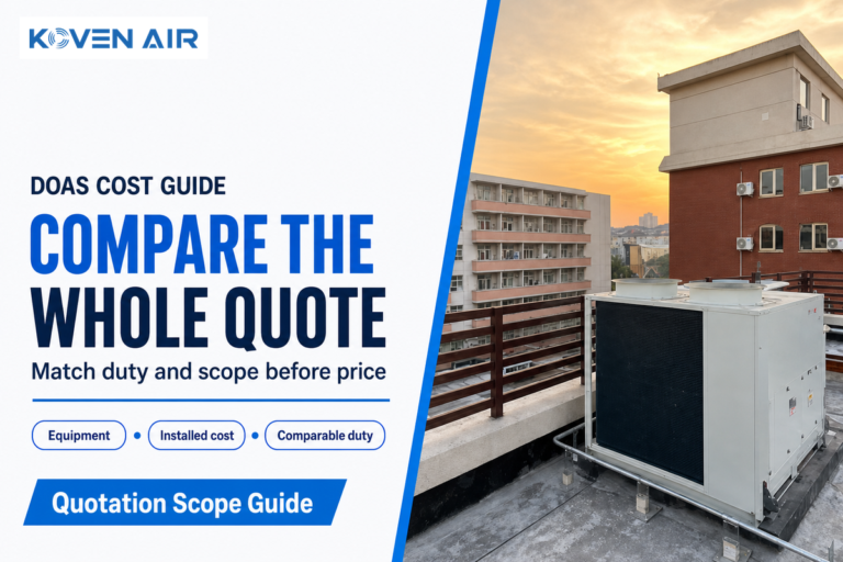 DOAS Unit Cost: What Your Quote Should Include
