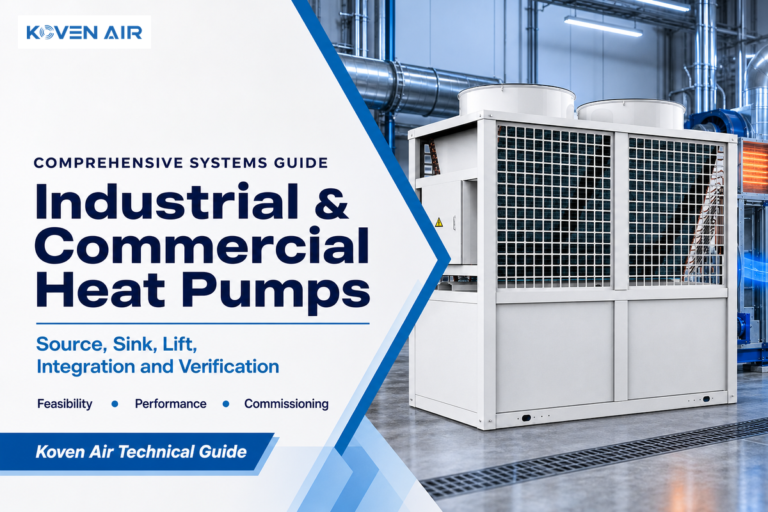 Industrial and commercial heat pumps guide to feasibility, performance, integration and commissioning