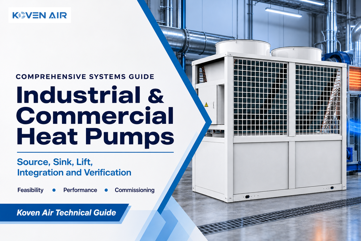 Industrial and commercial heat pumps guide to feasibility, performance, integration and commissioning