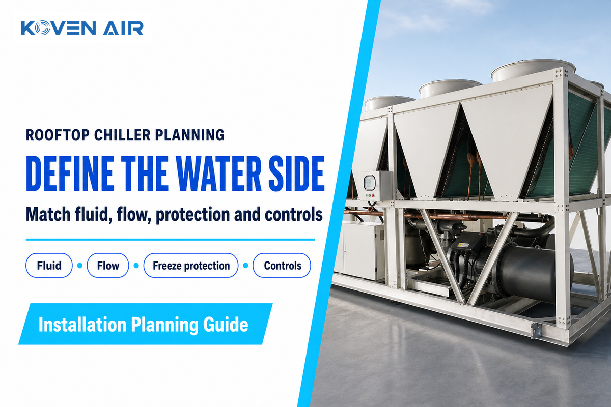 Liquid-chiller selection defines fluid, flow, cold-weather protection and control interfaces