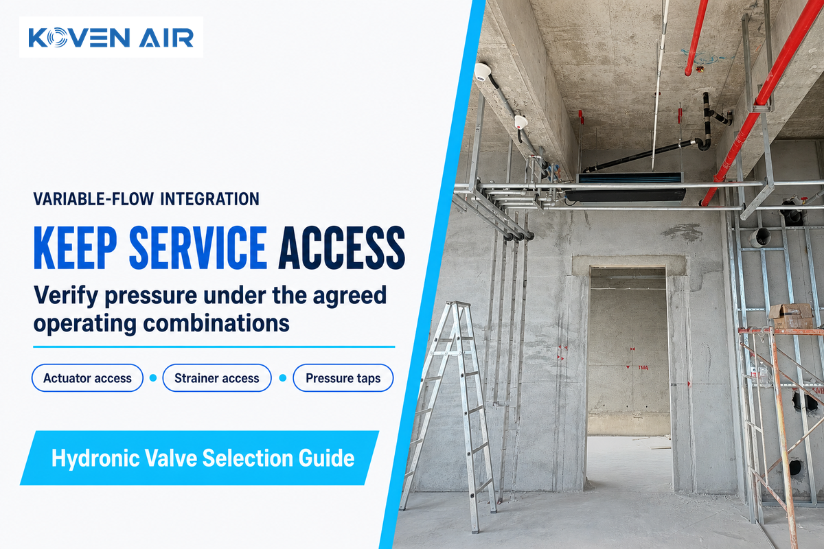 Integration requirements for variable-flow HVAC systems