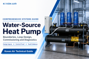 Water-source heat pump guide to loop design, commissioning, controls and fault diagnosis